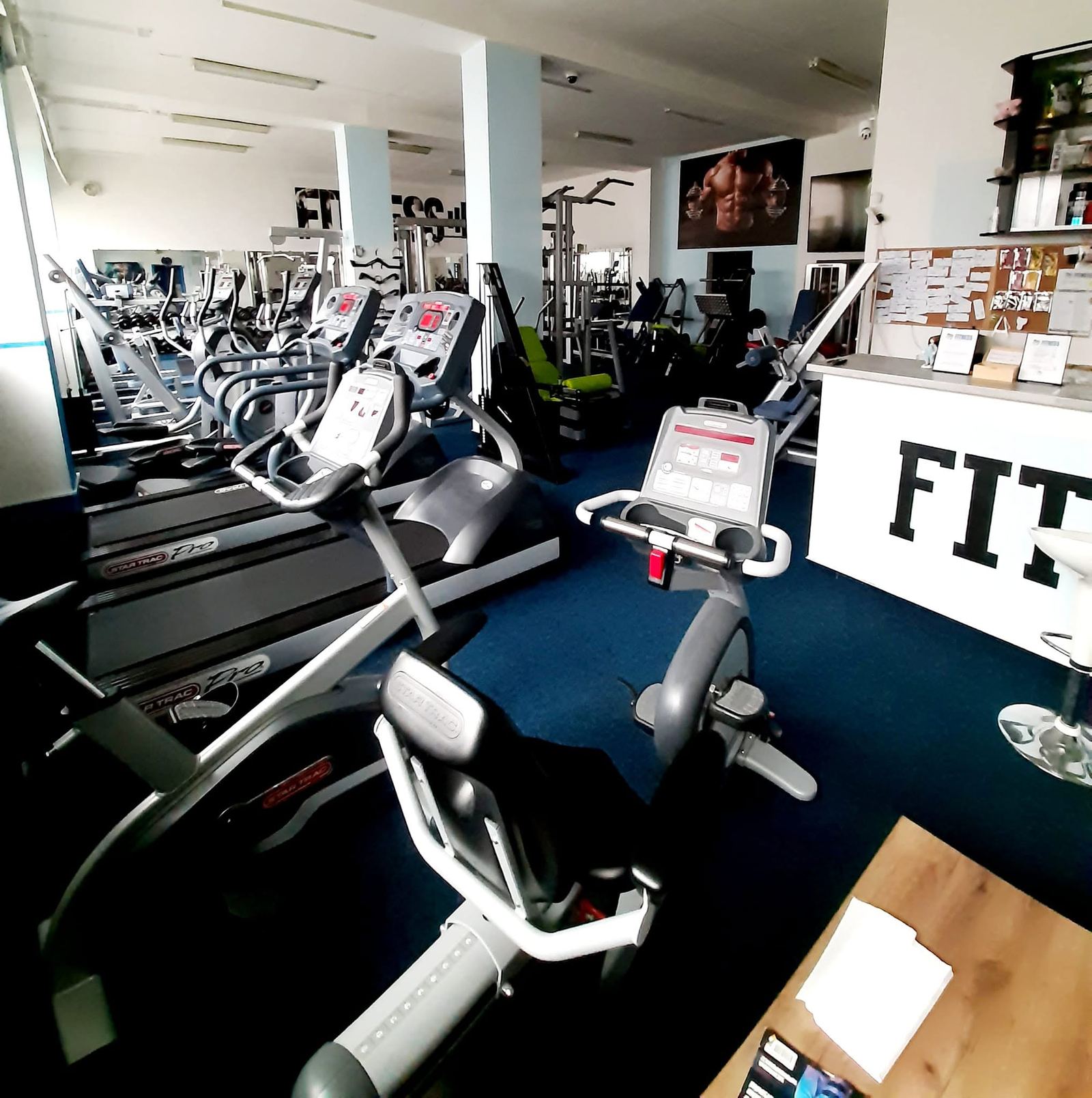 Cardio zóna s běžeckými pásy